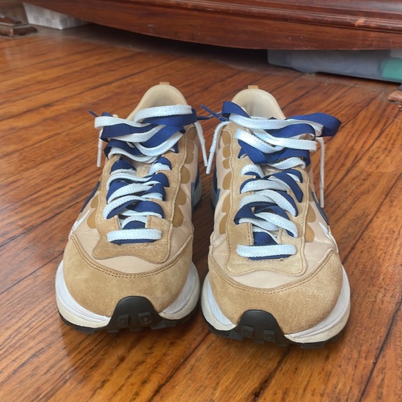 Nike Vaporwaffle Sacai Sesame Blue Void Size 9.5 - Picture 2 of 6